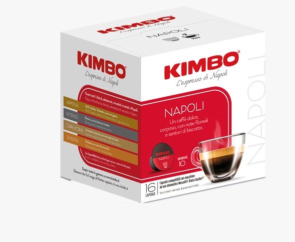 Кофе в капсулах Kimbo Napoli (16 капс.) фото в онлайн-магазине Kofe-Da.ru