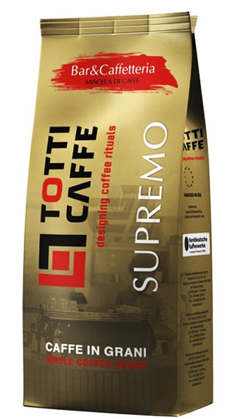 Кофе в зернах Totti Supremo (Тотти Супремо) 1 кг фото в онлайн-магазине Kofe-Da.ru