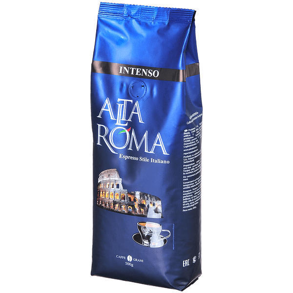 Кофе в зернах Alta Roma Intenso 250 гр, Альта Рома Интенсо фото в онлайн-магазине Kofe-Da.ru