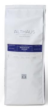 Чай черный листовой ароматизированный Althaus Mountain Herbs 250 гр фото в онлайн-магазине Kofe-Da.ru