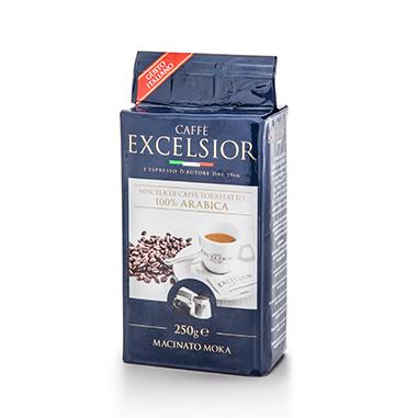 Кофе молотый CAFFE Excelsior Macinato Espresso 250г фото в онлайн-магазине Kofe-Da.ru