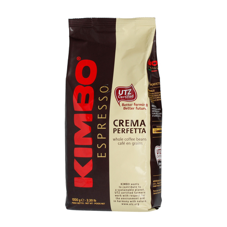 Кофе в зернах Kimbo Espresso Crema Perfetta / Крема Перфетта / упаковка 1000 гр фото в онлайн-магазине Kofe-Da.ru