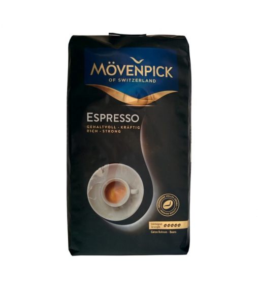 Кофе в зернах Movenpick Espresso, 500гр фото в онлайн-магазине Kofe-Da.ru