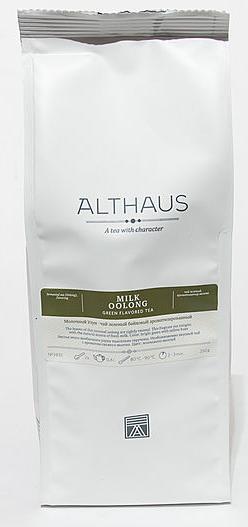Чай зеленый листовой Althaus Milk Oolong 250 гр фото в онлайн-магазине Kofe-Da.ru