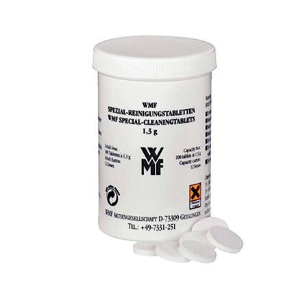WMF чистящие таблетки, 100шт в упаковке 1,3 гр фото в онлайн-магазине Kofe-Da.ru