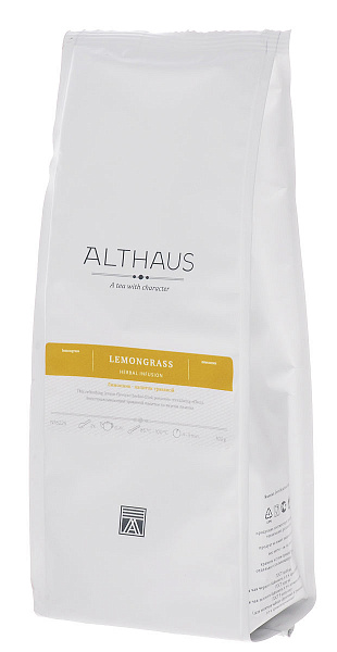 Травяной чай (без кофеина) Althaus Lemongrass 100 гр фото в онлайн-магазине Kofe-Da.ru