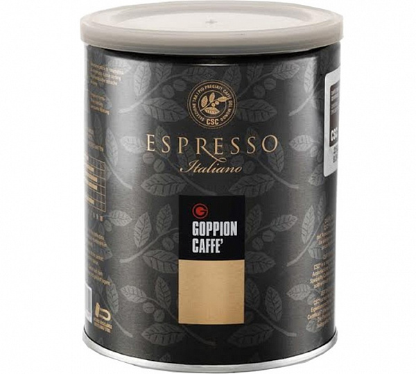 Кофе в зернах Goppion Espresso italiano CSC, 250гр фото в онлайн-магазине Kofe-Da.ru