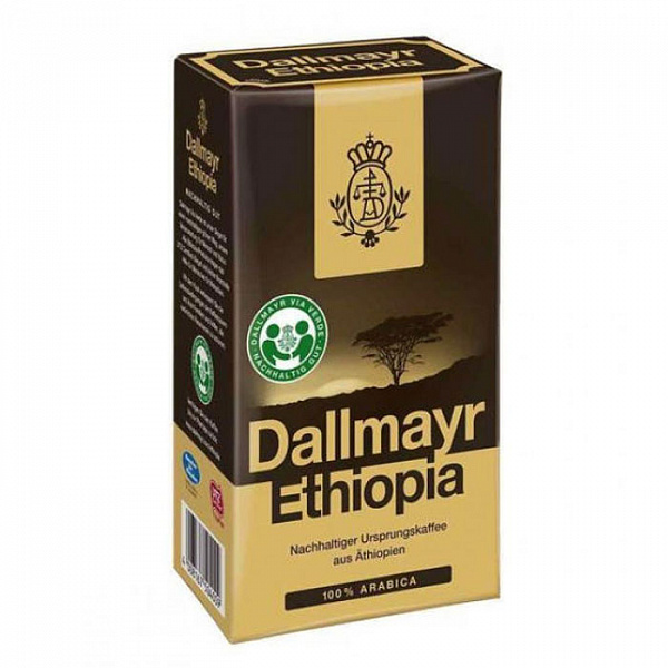 Кофе молотый Dallmayr Ethiopia 0,5kg фото в онлайн-магазине Kofe-Da.ru