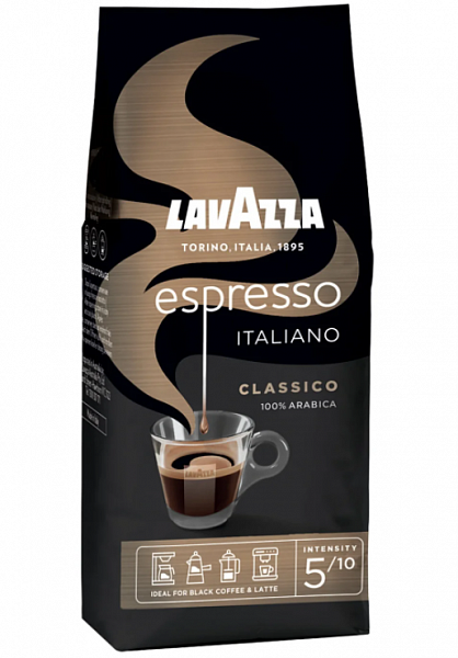 Кофе в зернах Lavazza Espresso Italiano Classico 250 г фото в онлайн-магазине Kofe-Da.ru