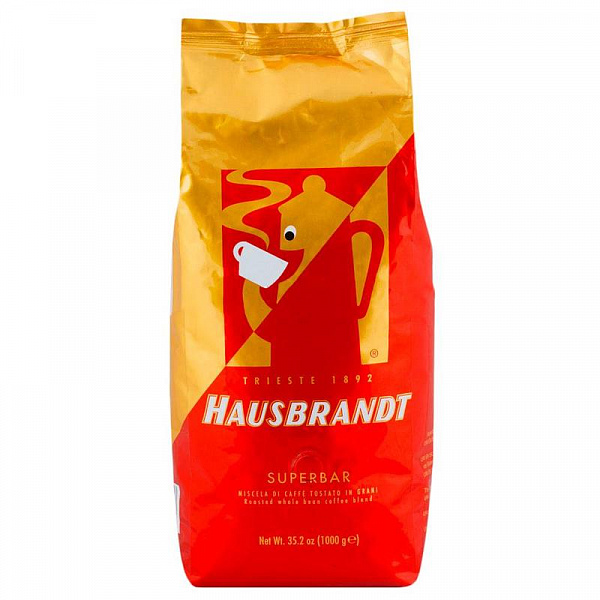 Кофе в зернах Hausbrandt Superbar (Хаусбрандт Супербар), кофе в зернах 0.5 кг фото в онлайн-магазине Kofe-Da.ru