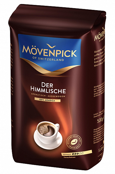 Кофе в зернах Movenpick der Himmlische 1 кг фото в онлайн-магазине Kofe-Da.ru
