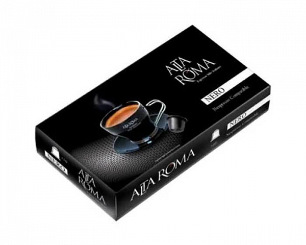Кофе в капсулах Alta Roma Nero (10 шт.) формат Nespresso фото в онлайн-магазине Kofe-Da.ru