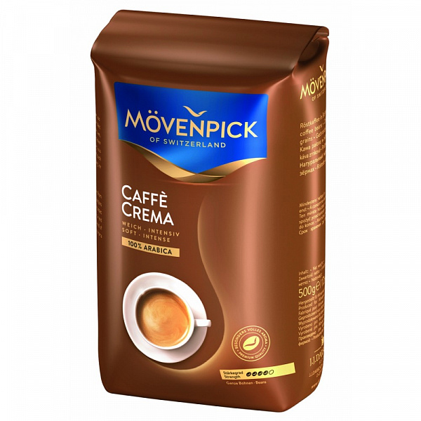 Кофе в зернах Movenpick Caffe Crema, 1кг фото в онлайн-магазине Kofe-Da.ru
