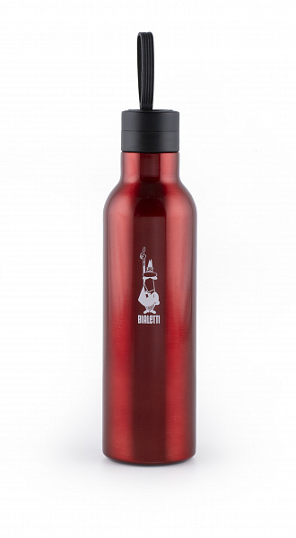 Термобутылка красная Bialetti 750 мл фото в онлайн-магазине Kofe-Da.ru