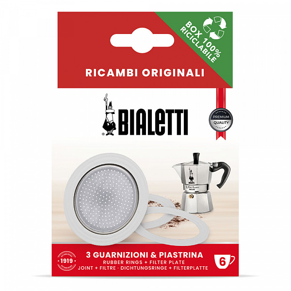 Фильтр для гейзерных кофеварок BIALETTI 0800004 на 6 порций фото в онлайн-магазине Kofe-Da.ru