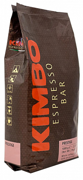 Кофе в зернах Kimbo PRESTIGE, 1 кг фото в онлайн-магазине Kofe-Da.ru