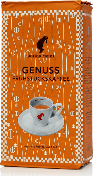 Кофе молотый Julius Meinl Genuss Fruhstuck, 500г фото в онлайн-магазине Kofe-Da.ru
