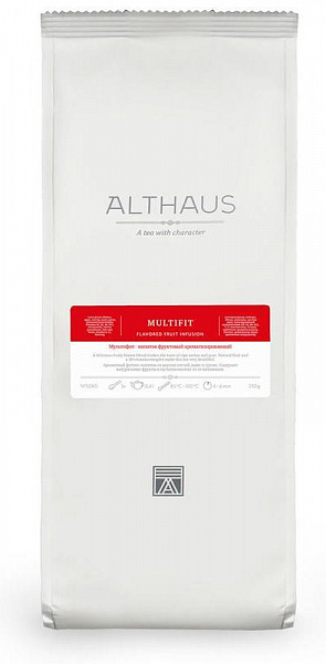 Фруктовый чай (без кофеина) Althaus Multifit 250 гр фото в онлайн-магазине Kofe-Da.ru