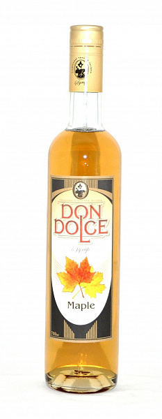Сироп Don Dolce Maple  0,7 л, Дон Дольче Кленовый фото в интернет-магазине Kofe-Da.ru