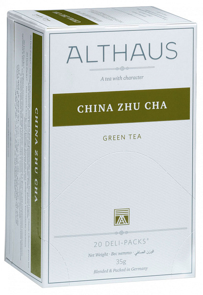 Пакетированный чай для чашек Deli Рack Althaus China Zhu Cha 20х1.75 гр фото в онлайн-магазине Kofe-Da.ru