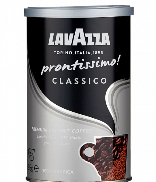 Кофе растворимый Lavazza Prontissimo Classico 95 г фото в онлайн-магазине Kofe-Da.ru