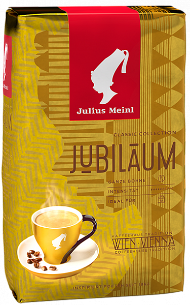 Кофе в зернах Julius Meinl Jubilaum 500гр. фото в онлайн-магазине Kofe-Da.ru