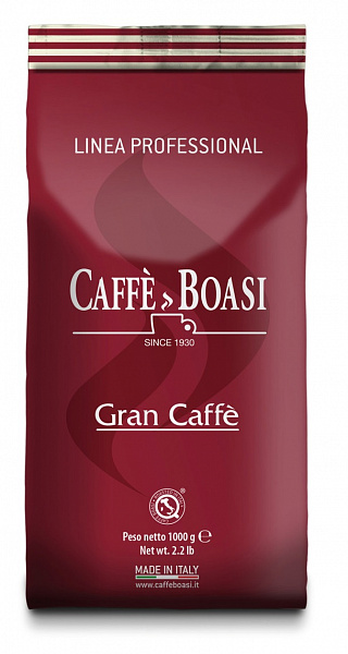Кофе в зернах Boasi Gran Caffe Professional 1кг фото в онлайн-магазине Kofe-Da.ru