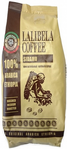 Кофе в зернах Lalibela Coffee Sidamo washed 500 г, Лалибела кофе Сидамо фото в онлайн-магазине Kofe-Da.ru