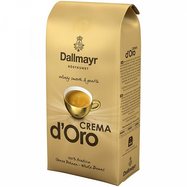 Кофе в зёрнах Dallmayr Crema d`Oro 0,5 kg фото в онлайн-магазине Kofe-Da.ru