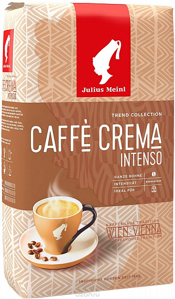 Кофе в зернах Julius Meinl Caffe Crema Intenso 1кг фото в онлайн-магазине Kofe-Da.ru