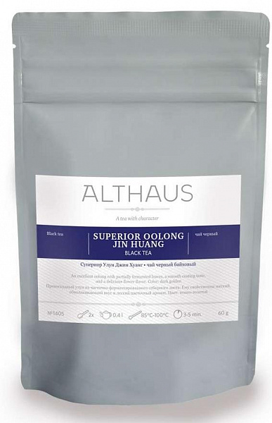 Чай черный листовой Althaus Superior Oolong Jin Huang 60 гр фото в онлайн-магазине Kofe-Da.ru
