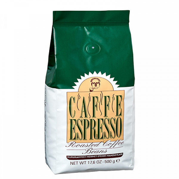Кофе в зернах MEHMET EFENDI espresso 500гр фото в онлайн-магазине Kofe-Da.ru