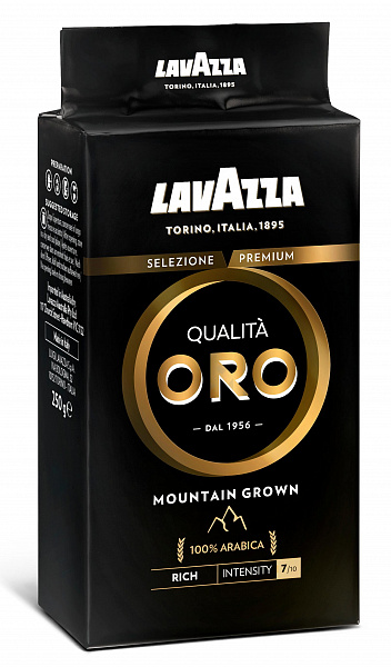 Кофе молотый Lavazza Oro Mountain Grown 250г фото в онлайн-магазине Kofe-Da.ru