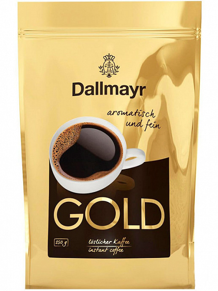 Кофе растворимый Dallmayr Gold 250g д/п фото в онлайн-магазине Kofe-Da.ru
