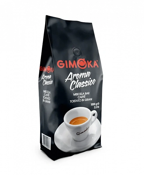 Кофе в зернах Gimoka Aroma Classico 1000 г фото в онлайн-магазине Kofe-Da.ru