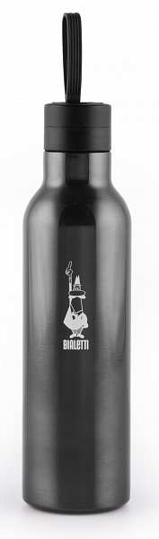 Термобутылка темно-серая Bialetti 500 мл фото в онлайн-магазине Kofe-Da.ru