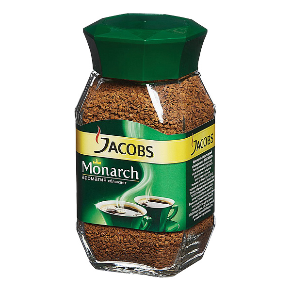 Кофе растворимый Jacobs Monarch, 95г фото в онлайн-магазине Kofe-Da.ru