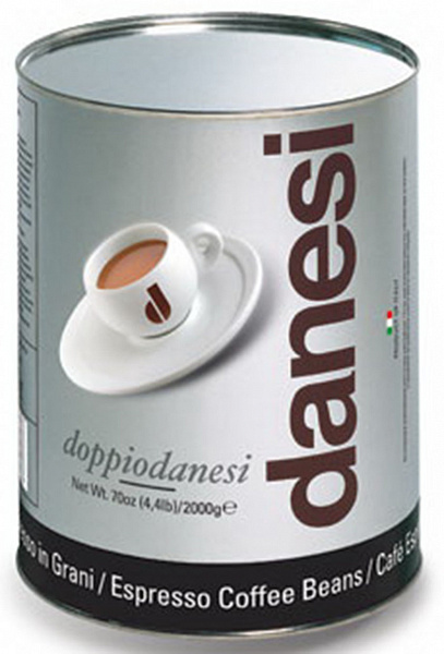 Кофе в зернах Danesi Doppio 2кг, Данези Доппио фото в онлайн-магазине Kofe-Da.ru