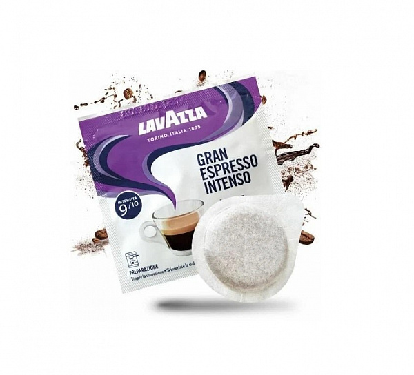 Кофе в чалдах Lavazza Gran Espresso intenso, 150 шт. в упаковке фото в онлайн-магазине Kofe-Da.ru