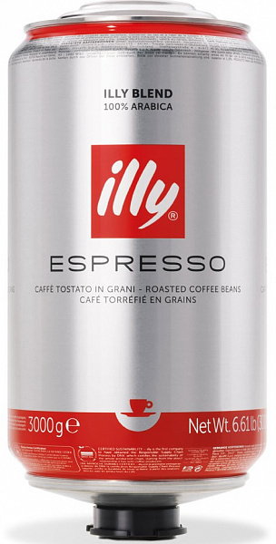 Кофе в зернах Illy Caffe Espresso (Илли Кафе Эспрессо) 3 кг фото в онлайн-магазине Kofe-Da.ru