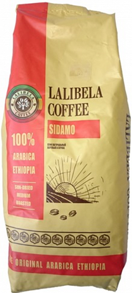 Кофе в зернах Lalibela Coffee Sidamo Sun 500 г, Лалибела кофе Сидамо фото в онлайн-магазине Kofe-Da.ru