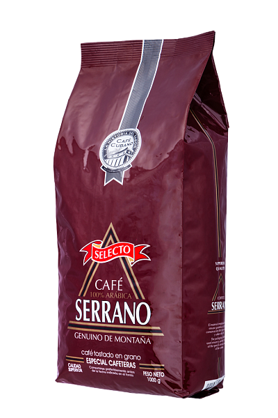 Кофе в зернах SERRANO SELECTO / Кофе Серрано Селекто в зернах, 1000 гр. фото в онлайн-магазине Kofe-Da.ru