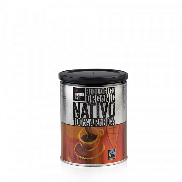 Кофе в зернах Goppion Caffe "Nativo", 250гр фото в онлайн-магазине Kofe-Da.ru