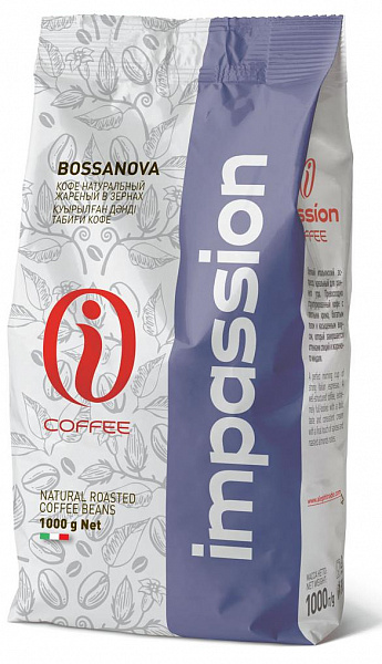 Кофе в зернах Impassion Bossanova, 1кг фото в онлайн-магазине Kofe-Da.ru