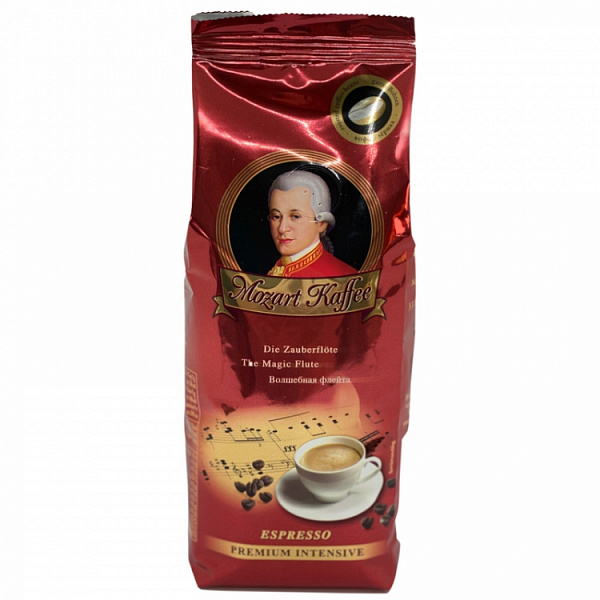 Кофе молотый Mozart Premium Intensive 250 г фото в онлайн-магазине Kofe-Da.ru
