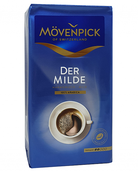 Кофе молотый Movenpick Der Milde 500 г фото в онлайн-магазине Kofe-Da.ru