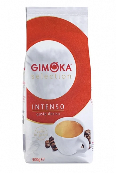 Кофе в зёрнах GIMOKA Intenso 500 г фото в онлайн-магазине Kofe-Da.ru