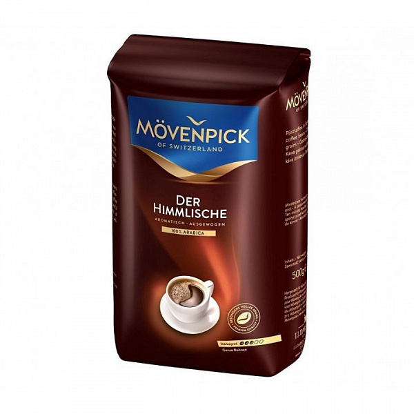 Кофе в зернах Movenpick Der Himmlische, 500гр фото в онлайн-магазине Kofe-Da.ru