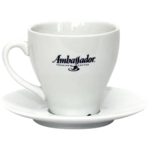 Кофейная пара Ambassador, чашка (90мл) + блюдце фото в интернет-магазине Kofe-Da.ru
