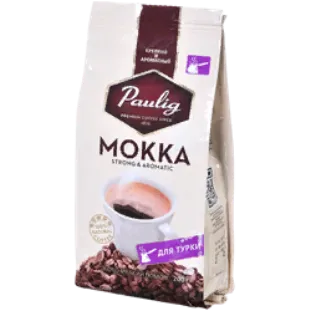 Кофе молотый Паулиг Мокка для турки 200г фото в онлайн-магазине Kofe-Da.ru
